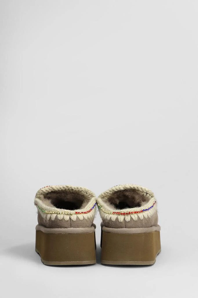 Mou Mou Clog Eskimo Platform Slipper-Mule 4