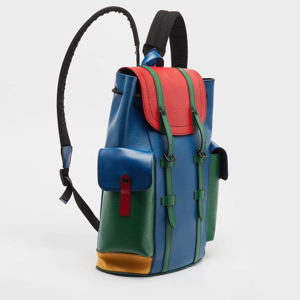 Louis Vuitton Louis Vuitton Multicolor Epi Leather Christopher MM Backpack 3