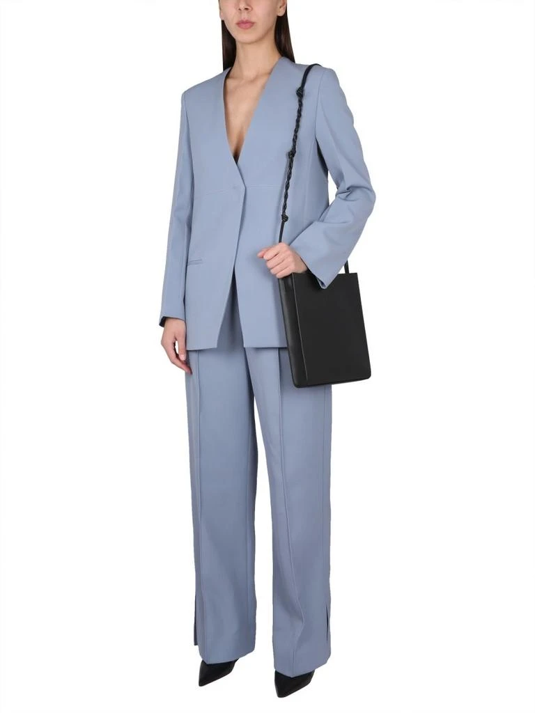 Jil Sander Jil Sander Single-Breast Long-Sleeved Blazer 5