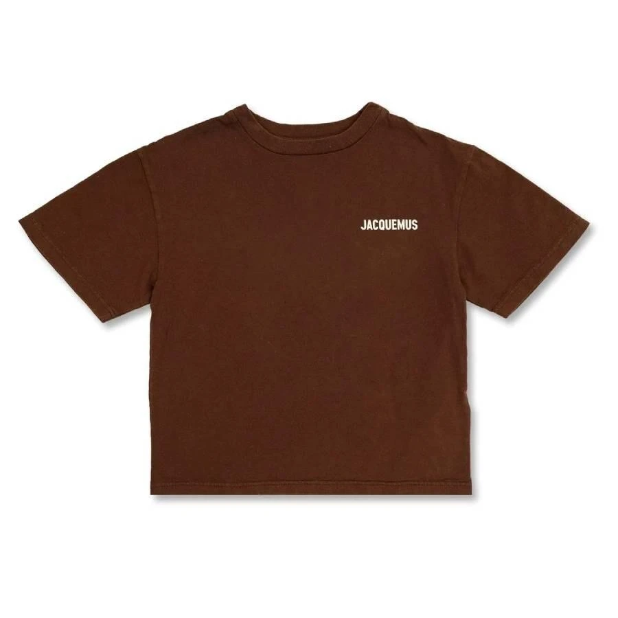 Jacquemus Kids Manches Logo Print T-Shirt