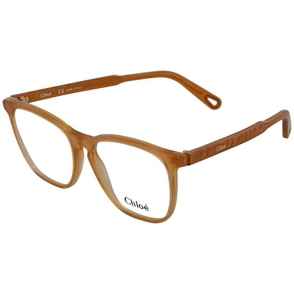 Chloé Chloe Ladies Brown Square Eyeglass Frames CE2740 771 53 1