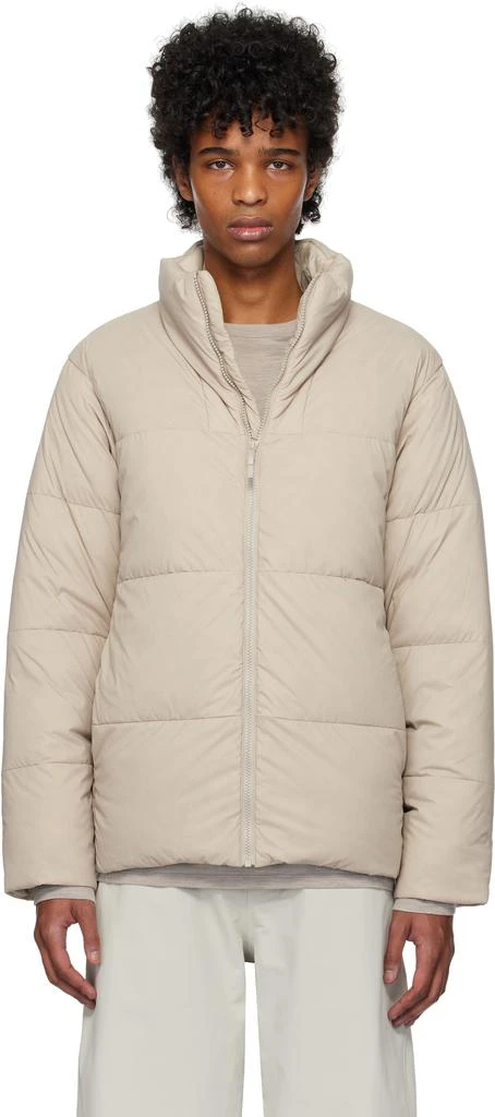 Veilance Beige Conduit Down Jacket 1