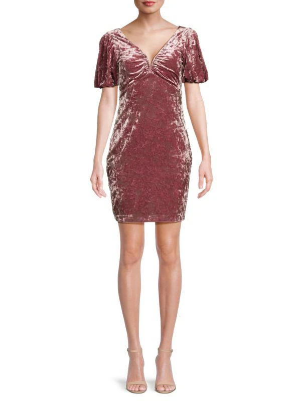 GUESS Textured Bodycon Mini Silhouette 1