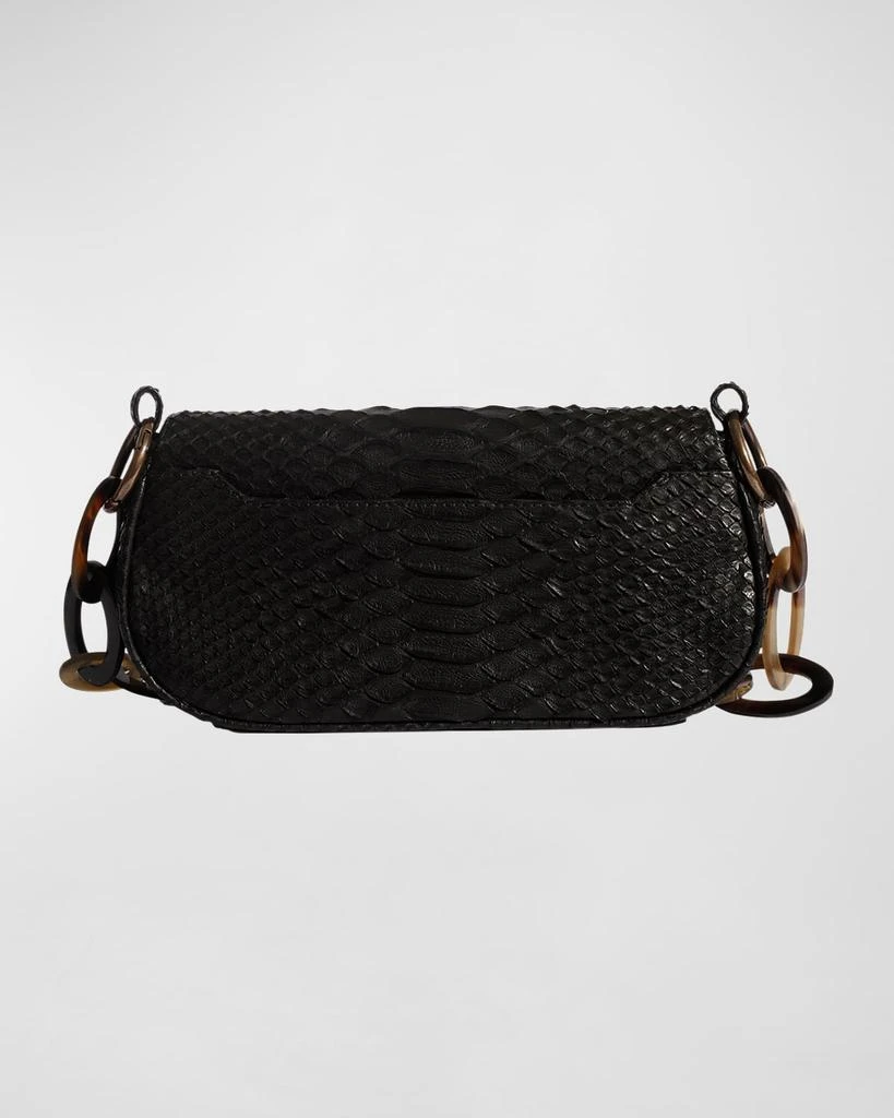 ADRIANA CASTRO Alicia Mini Python Shoulder Bag 4