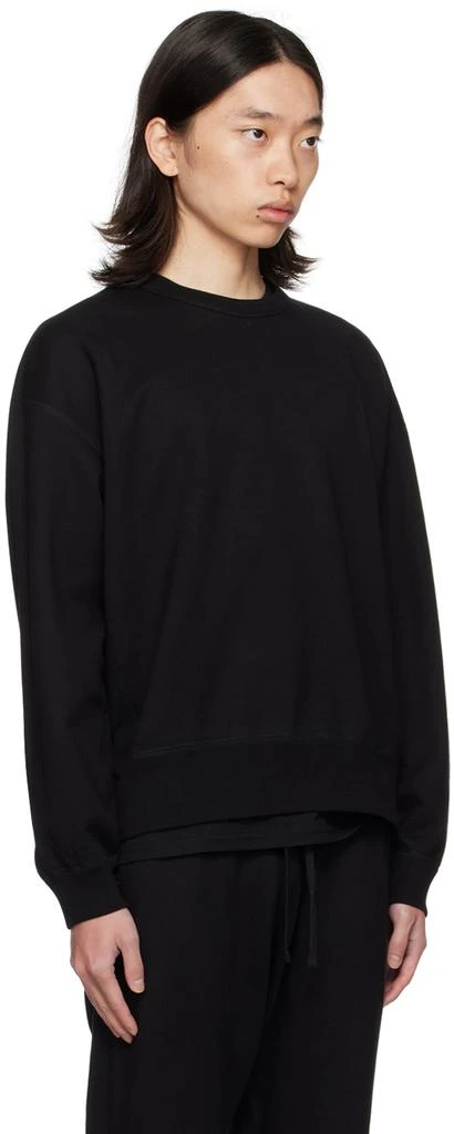 REIGNING CHAMP Black Midweight Relaxed Sweatshirt 2