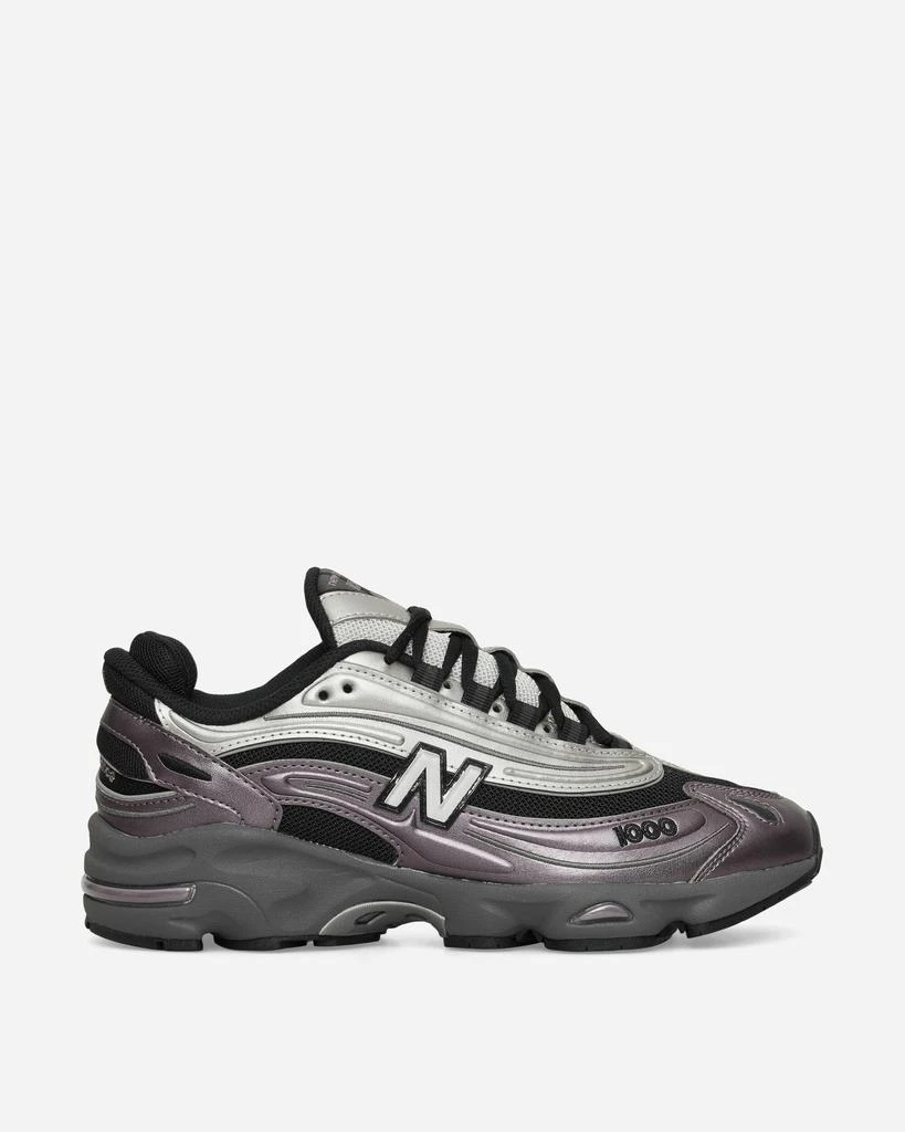 New Balance 1000 Sneakers Dark Ice Wine / Silver Metallic 1