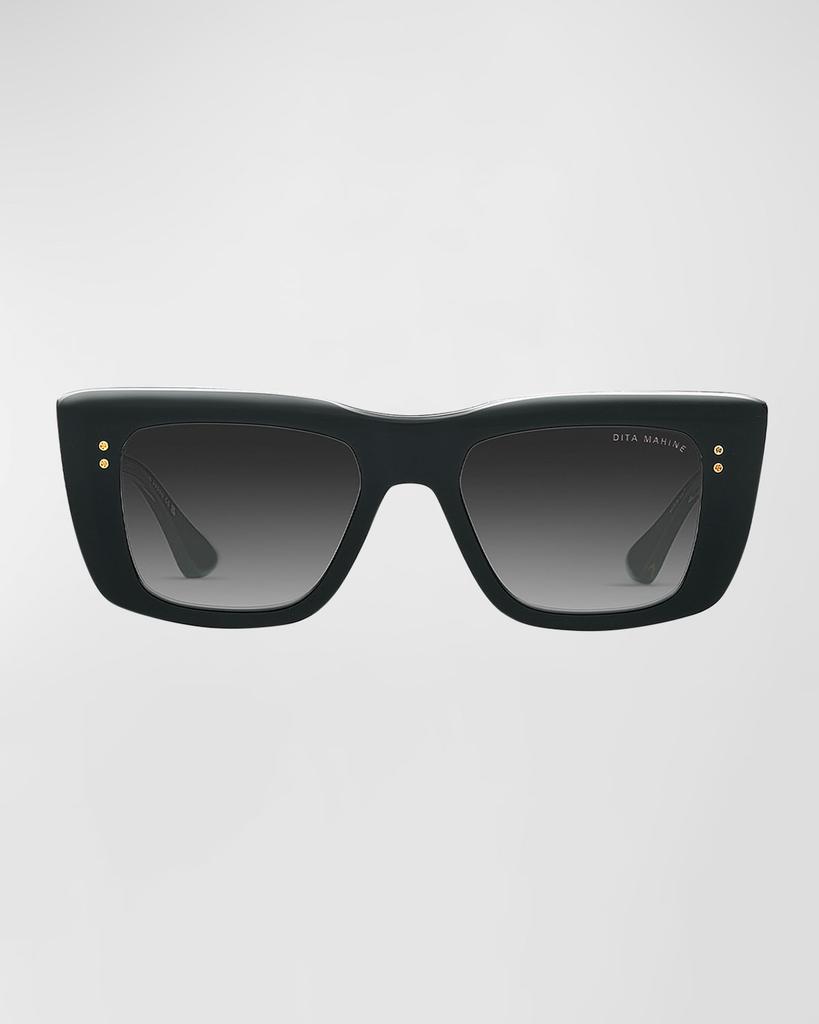 Dita Mahine Acetate Rectangle Sunglasses