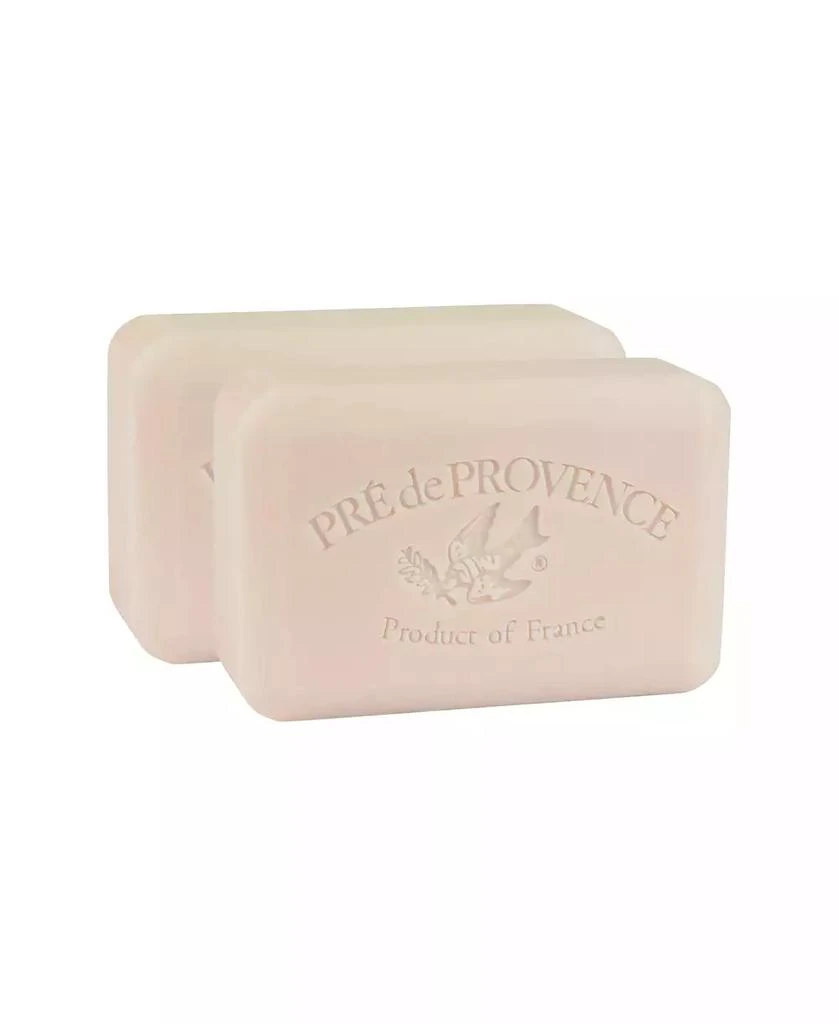 European Soaps Pre de Provence Moisturizing 250g French Soap Bar, Quad-Milled, Long Lasting, Moisturizing, Rich and Creamy Lather (Set of 2)