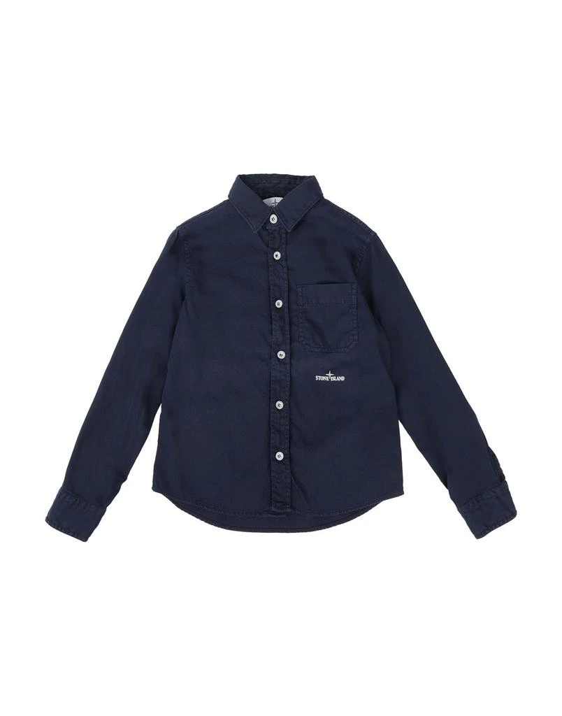 Stone Island Junior Solid color shirt 1