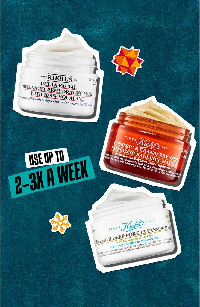 Kiehl's Merry Masking Set $70 Value 3