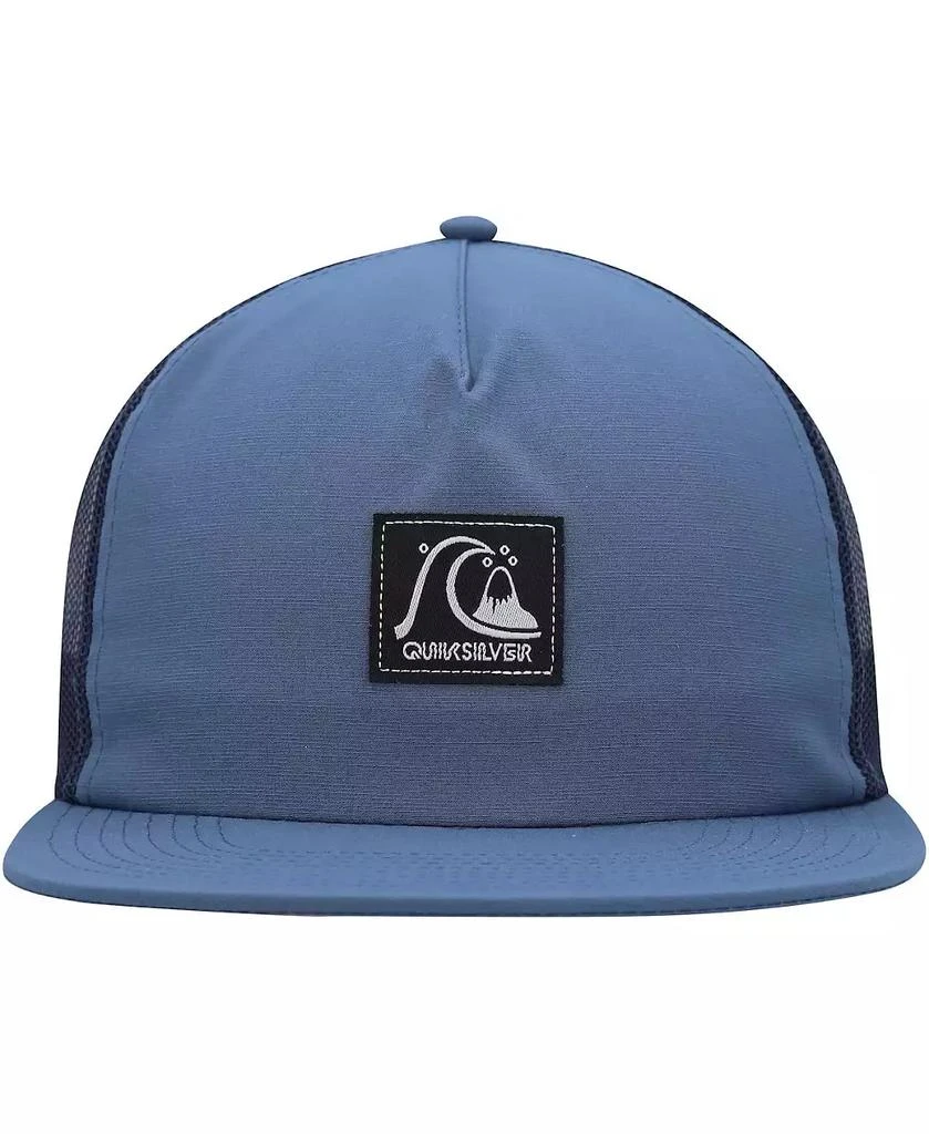 Quiksilver Men's Blue Checked Out Snapback Hat 3