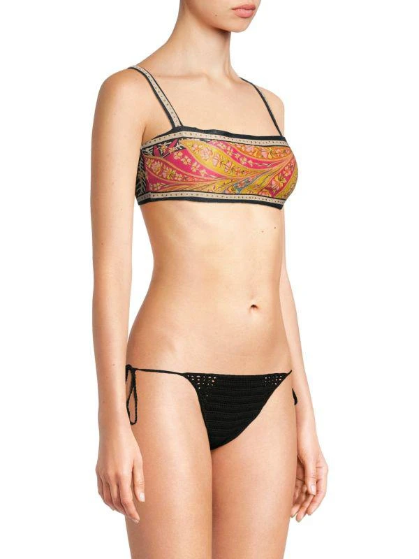 Agua Bendita Sutton Lula Floral Bikini Top 3