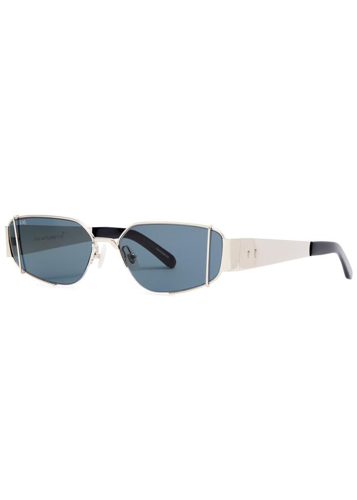 FOR ART'S SAKE Talia rectangle-frame sunglasses