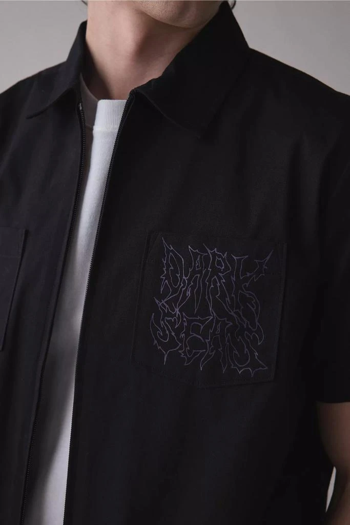Dark Seas Dark Seas Nelson Graphic Print Woven Short Sleeve Shirt 4