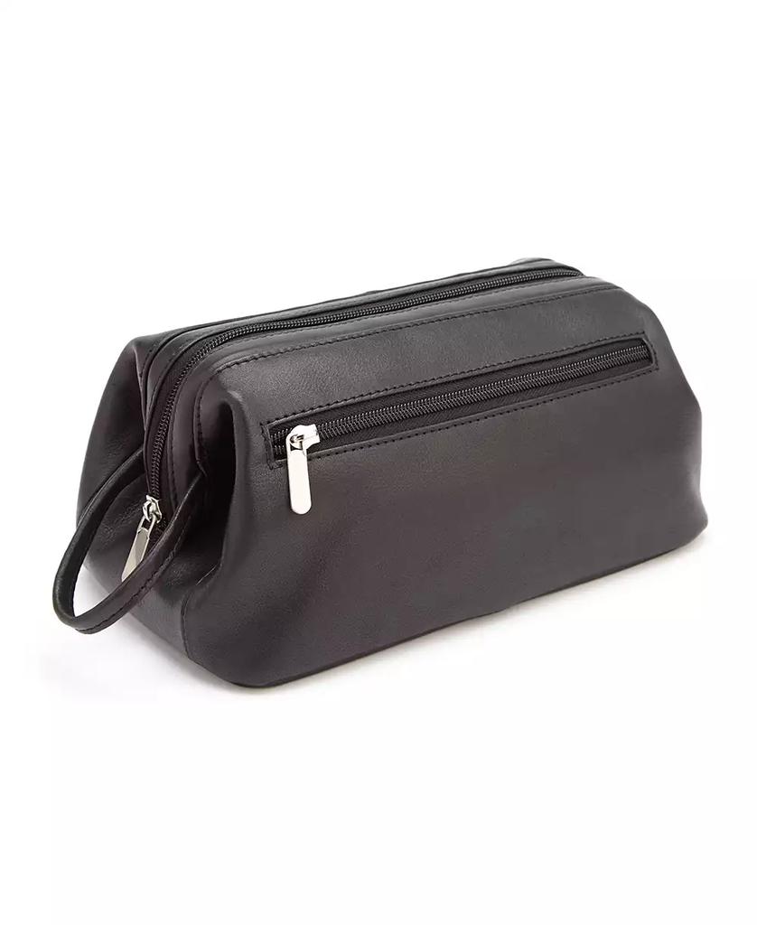 Royce Leather Colombian Leather Toiletry Bag