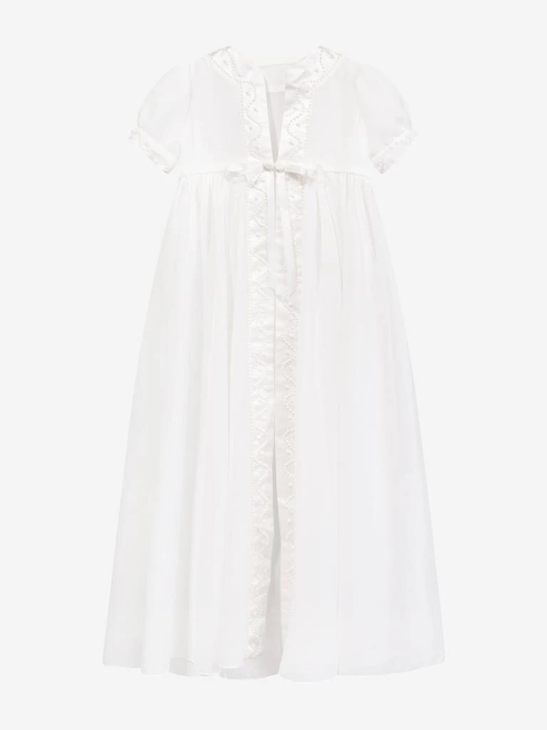 Sarah Louise Sarah Louise Baby Girls Christening Robe Coat And Bonnet in Ivory 4