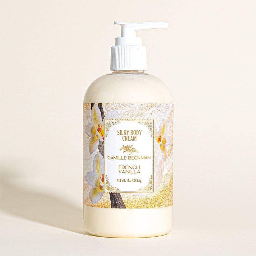 Camille Beckman Silky Body Cream 13oz French Vanilla