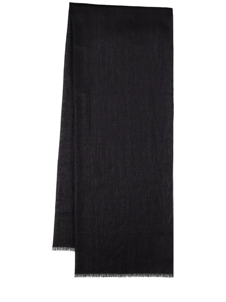 Brunello Cucinelli Cashmere & Silk Lurex Scarf 1
