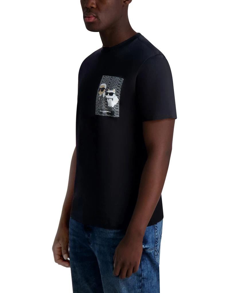 Karl Lagerfeld Paris BOX KARL CHOUPETTE CHEST T-SHIRT 3