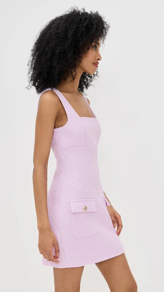 Endless Rose Square Neck Tweed Mini Dress 3