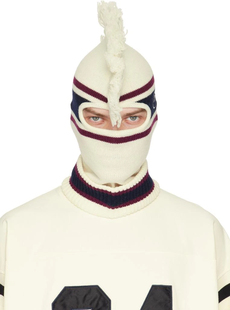 Ambush Off-White Fringe Knit Balaclava 1