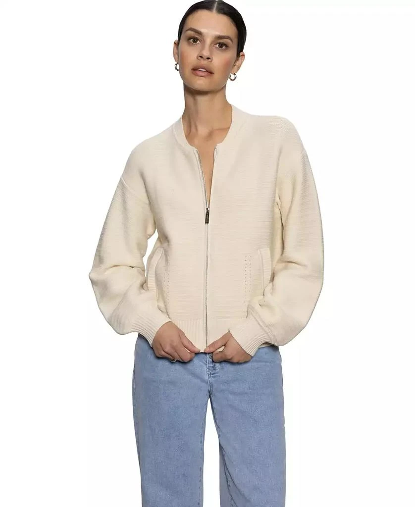 Sanctuary Women's Knit Bomber Jacket 2