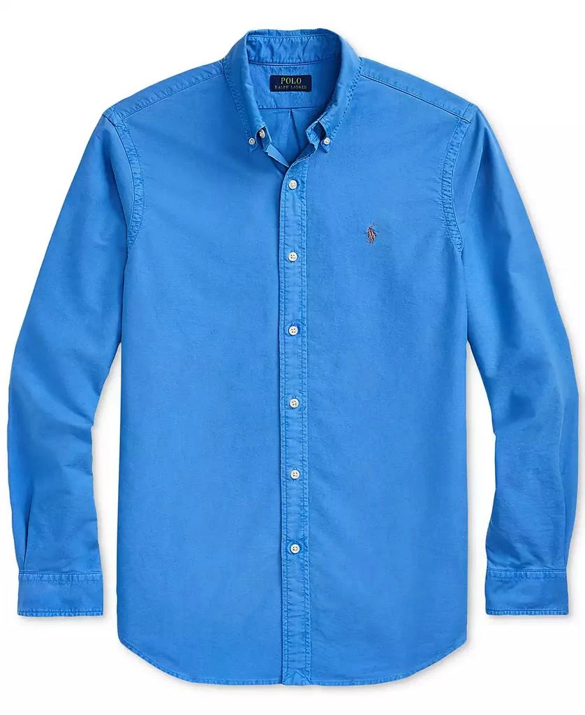 Ralph Lauren Men's Classic Fit Mineral-Dyed Oxford Shirt 5