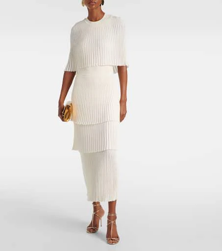 Altuzarra Bridal Aerial pleated gown 2