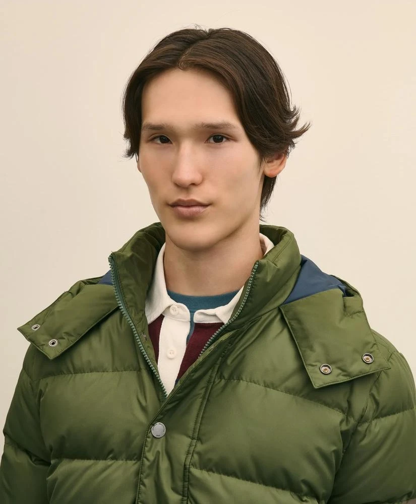 Brooks Brothers Water-Resistant Down Puffer Jacket 3