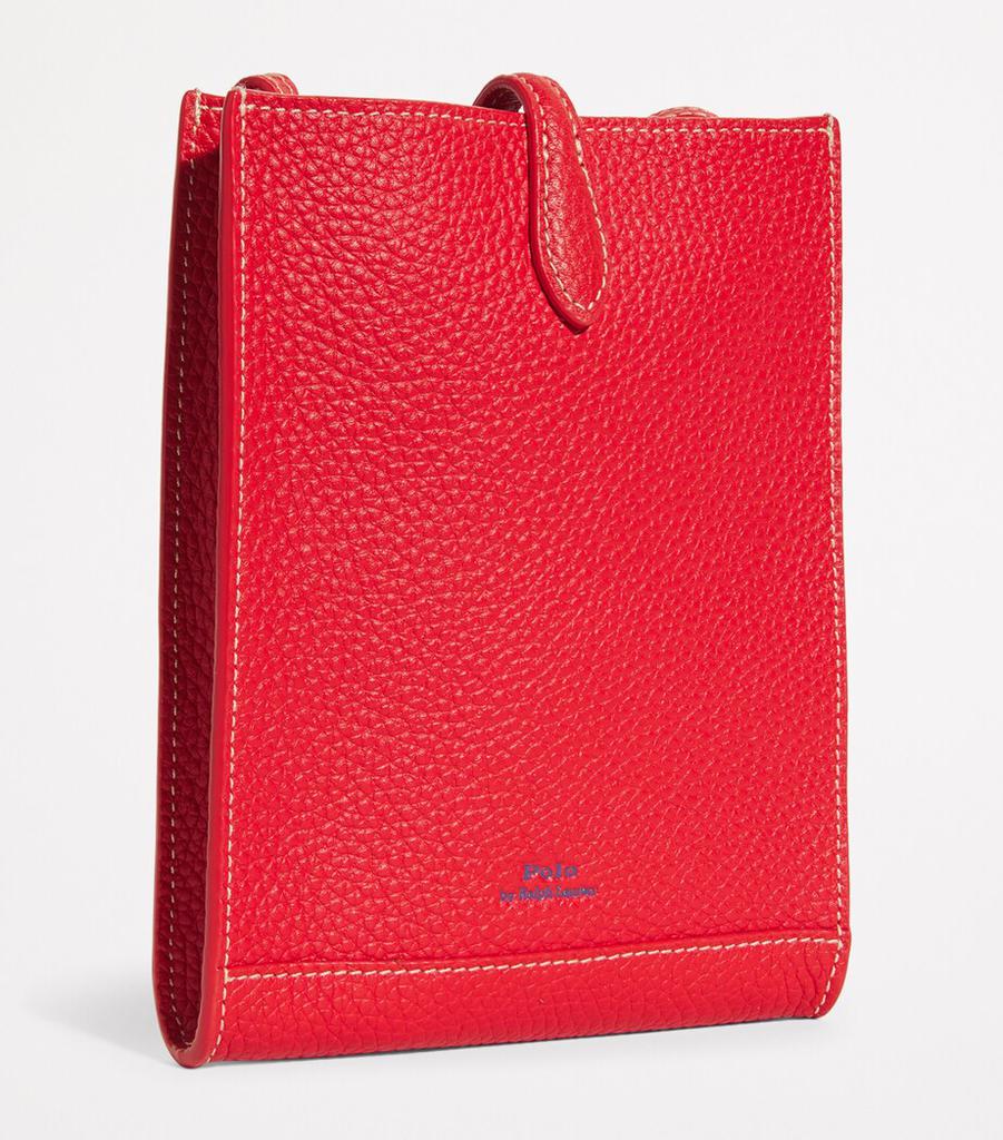 【POLO RALPH LAUREN】Polo Play Leather Pocket Crossbody Polo Play Leather Pocket Crossbody