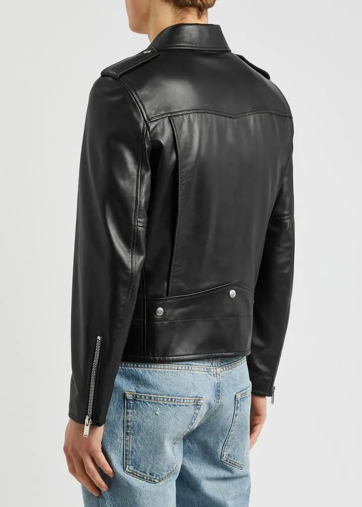 Yves Saint Laurent Leather biker jacket 3