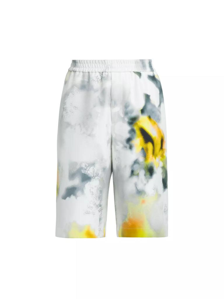 Alexander McQueen Printed Parka Shorts