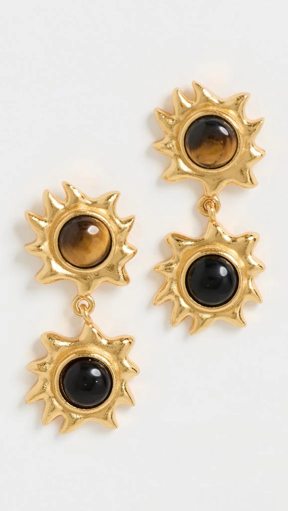 Shashi Double Soleil Earrings 1