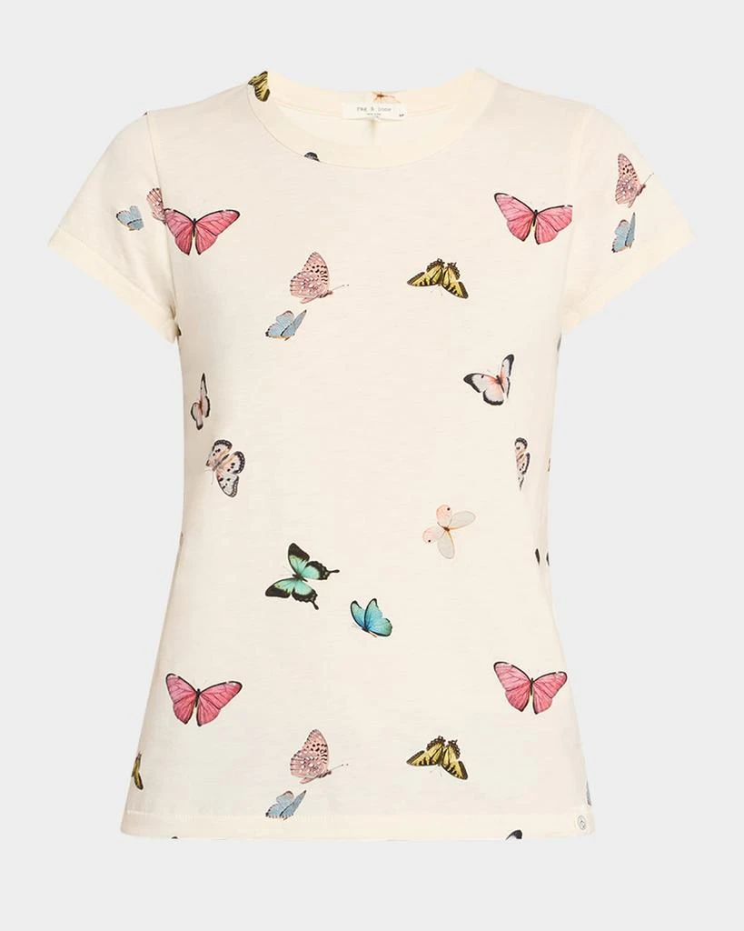 Rag & Bone Ozzy Allover Butterfly Tee 1
