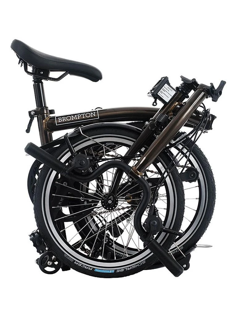 Brompton Bikes C Line 12 Speed Mid Handlebar Folding Bike 1