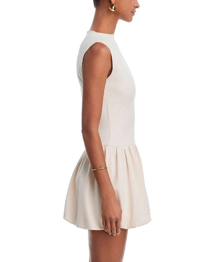 AQUA Ponte Mock Neck Bubble Mini Dress - Exclusive - Dresses & Skirts - Free Shipping - BeyondStyle AQUA Ponte Mock Neck Bubble Mini Dress - Exclusive - Dresses & Skirts - Free Shipping - BeyondStyle