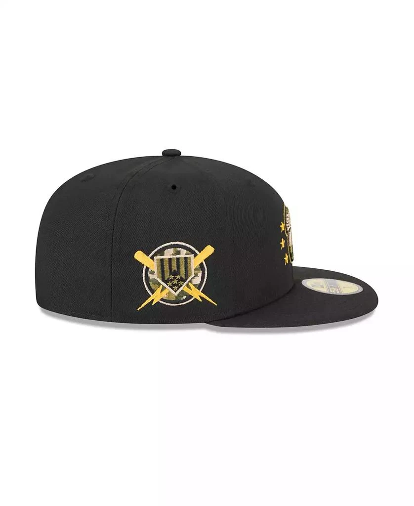 New Era Men's Black Washington Nationals 2024 Armed Forces Day On-Field 59FIFTY Fitted Hat 6