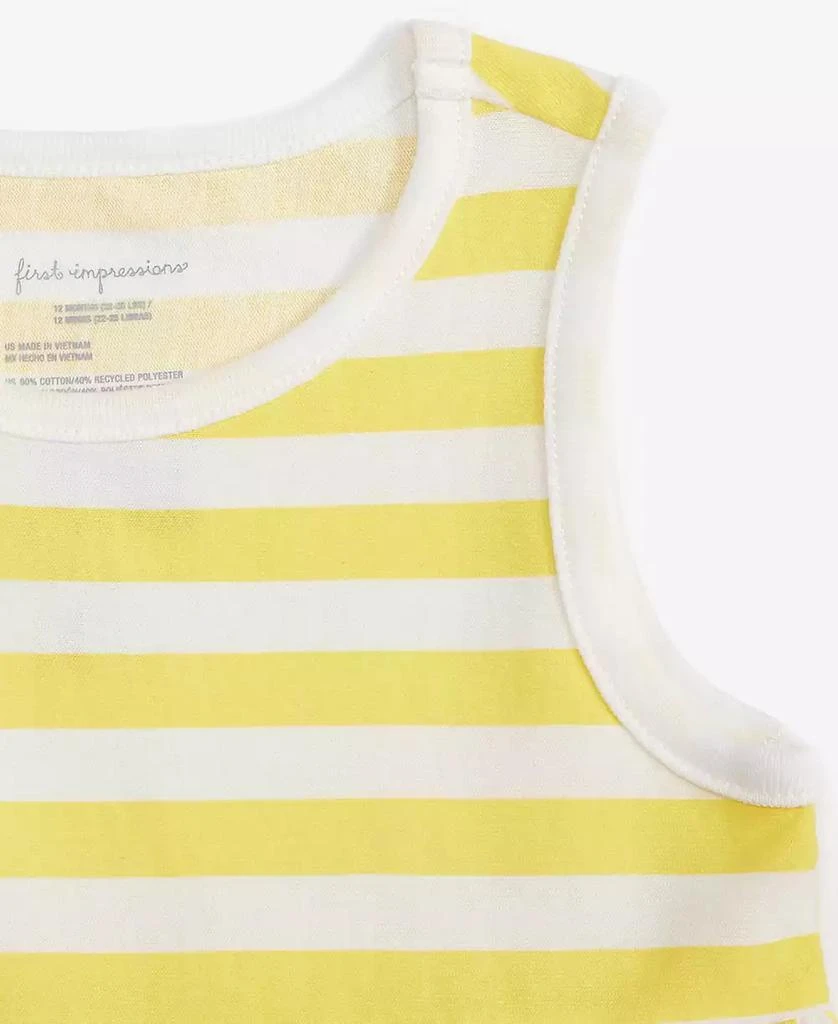 First Impressions Baby Girls Cabana Striped Tank Dress, Exclusively at Macy's 3