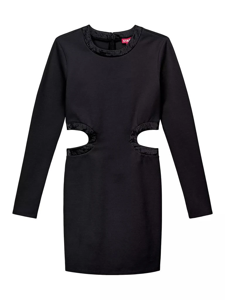 Staud Dolce Cut-Out Minidress 1