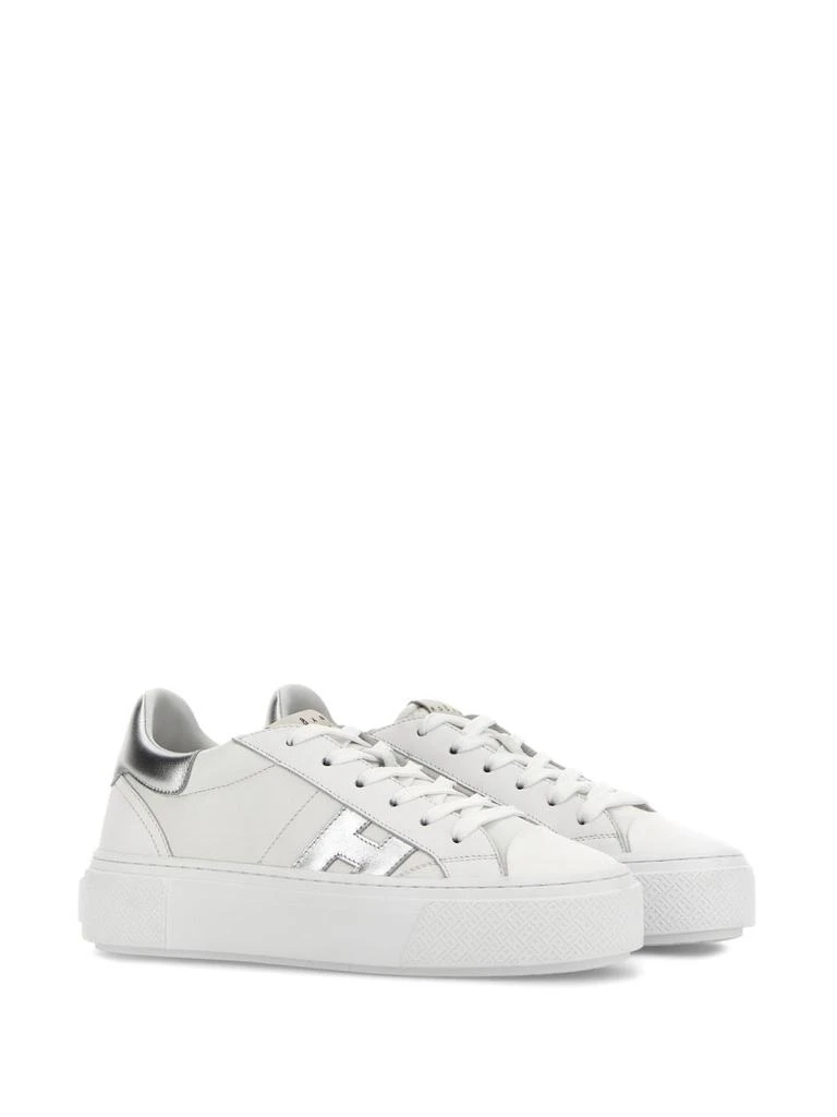 hogan Low-Top Sneakers With Silver Accents 2