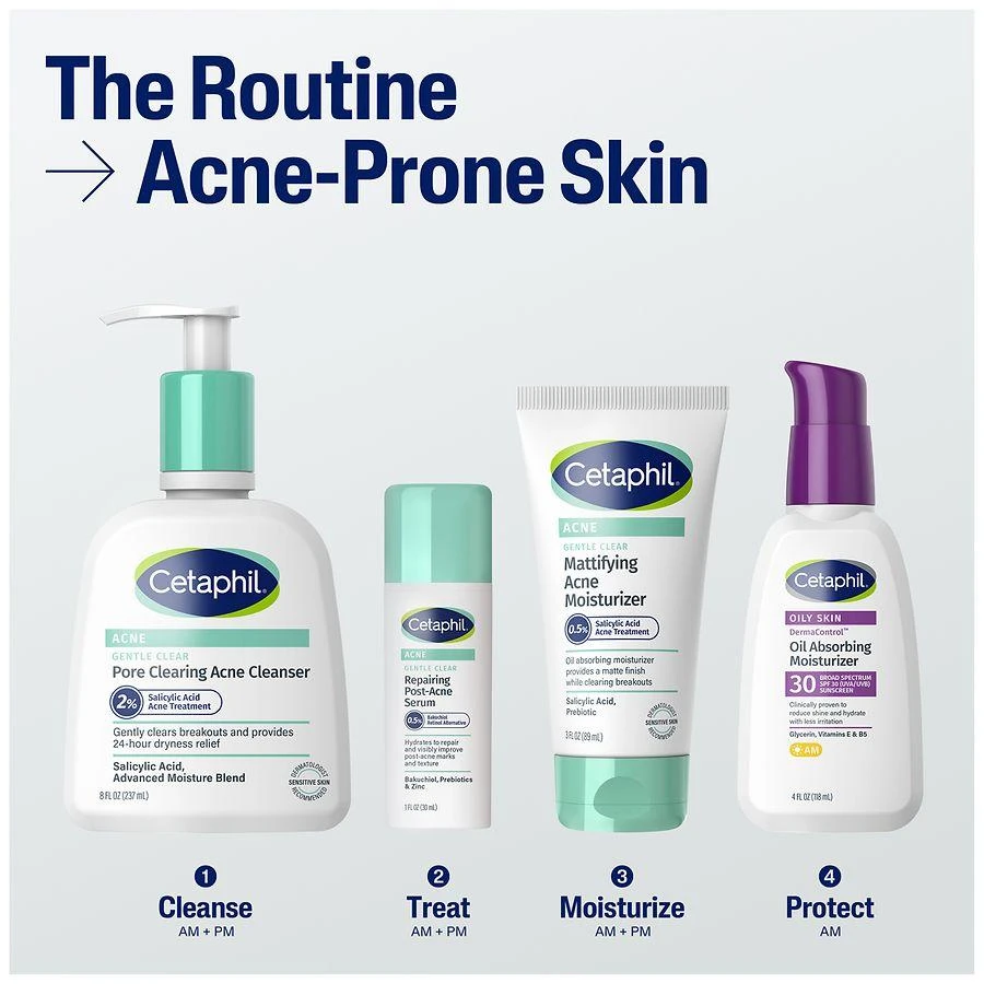 Cetaphil Gentle Clear Mattifying Acne Moisturizer 2