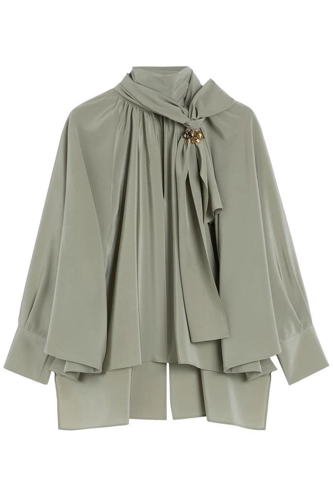 Max Mara Loose pure silk blouse 1
