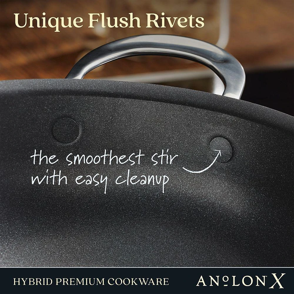 Anolon X 4 Qt Casserole & Lid 6