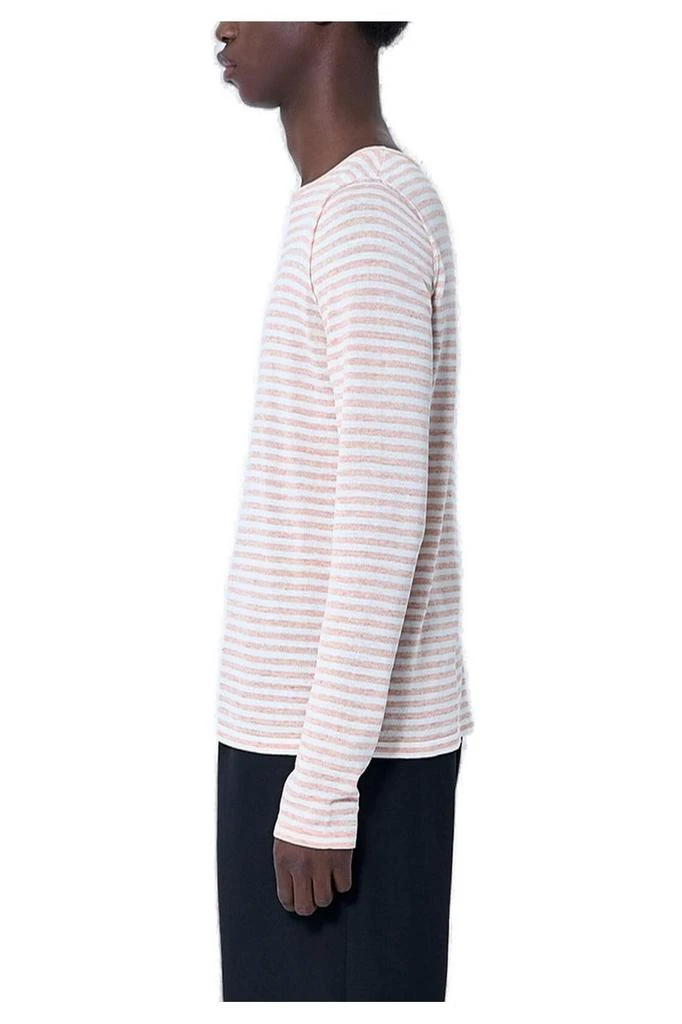 The Row The Row Lillard Striped Knitted T-Shirt 2