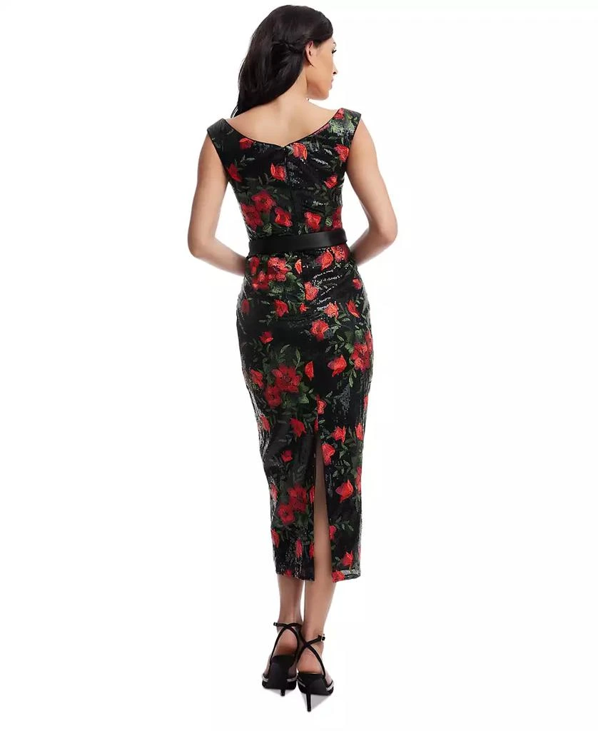 Dress The Population Women's Dottie Midi Dress 3