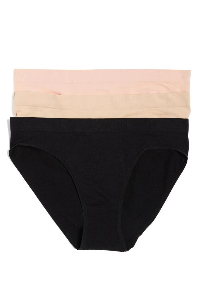 Nordstrom 3-Pack Assorted Low Rise Bikinis 3