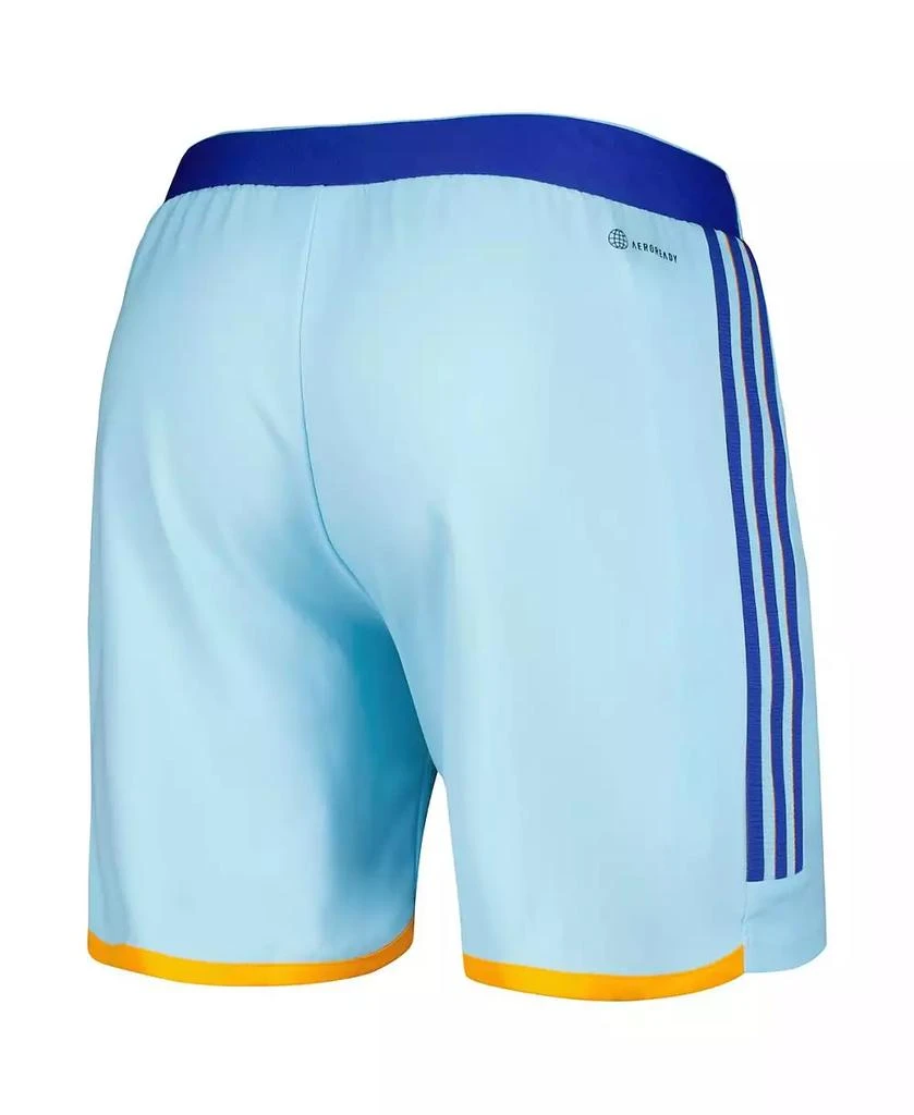 Adidas Men's Light Blue Colorado Rapids 2023 Away AEROREADY Authentic Shorts 4