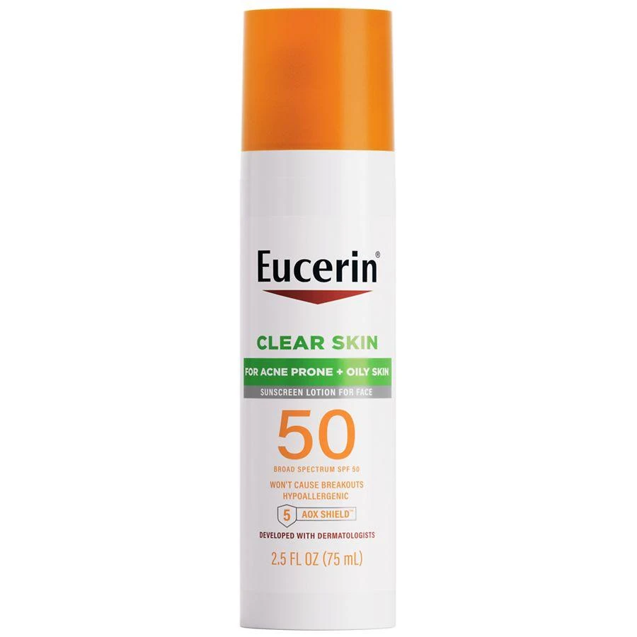 Eucerin Face Sunscreen Lotion SPF 50 For Acne Prone Oily Skin 1