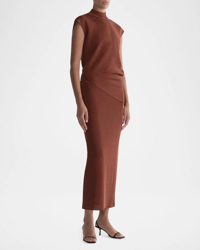 A.L.C. Edith Asymmetric Mock-Neck Top 2