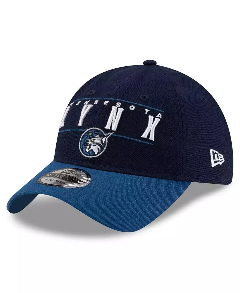New Era Men's and Women's Navy/Blue Minnesota Lynx 2025 WNBA Draft 9TWENTY Adjustable Hat 1